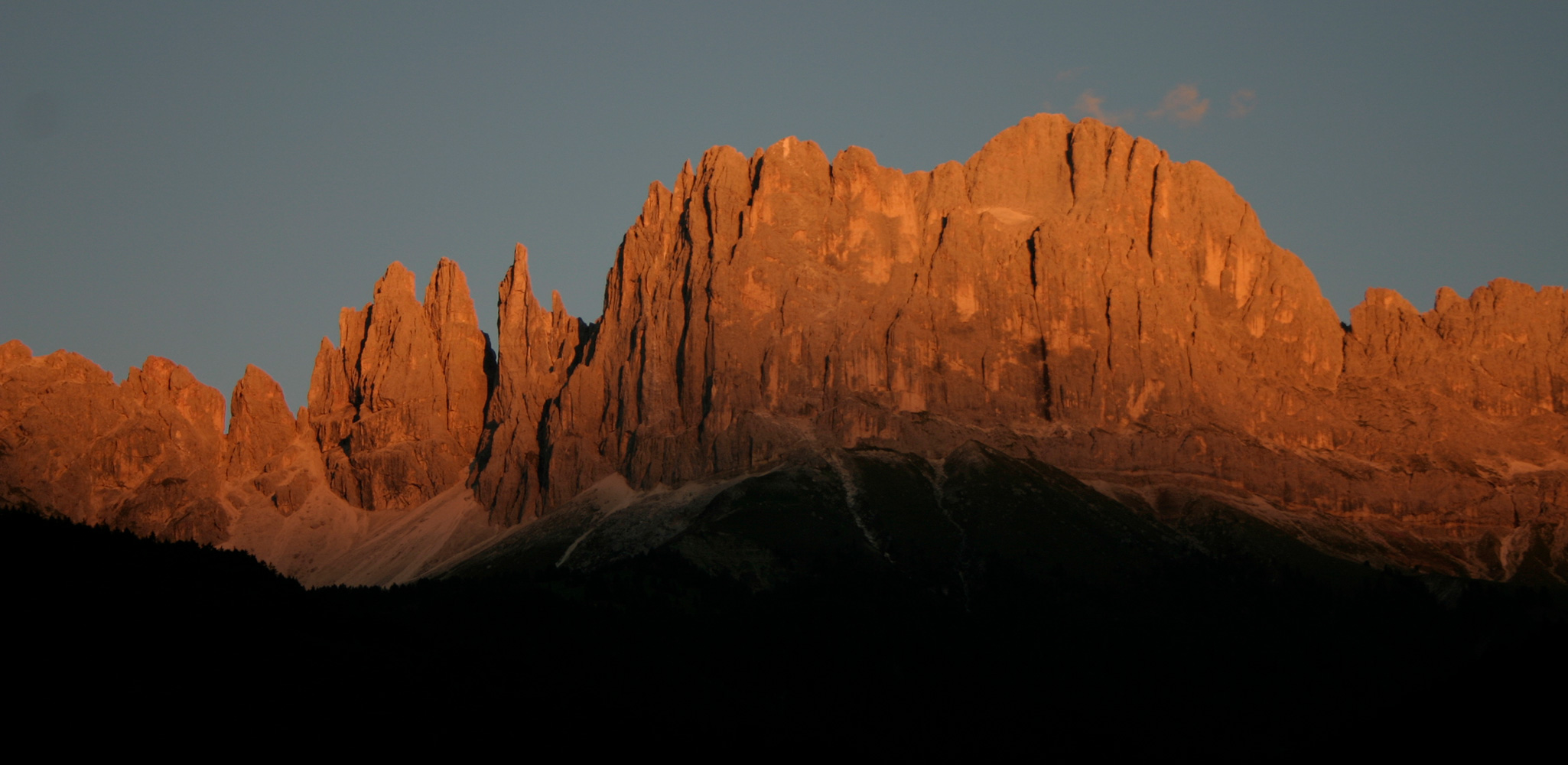 L'enrosadira al Catinaccio